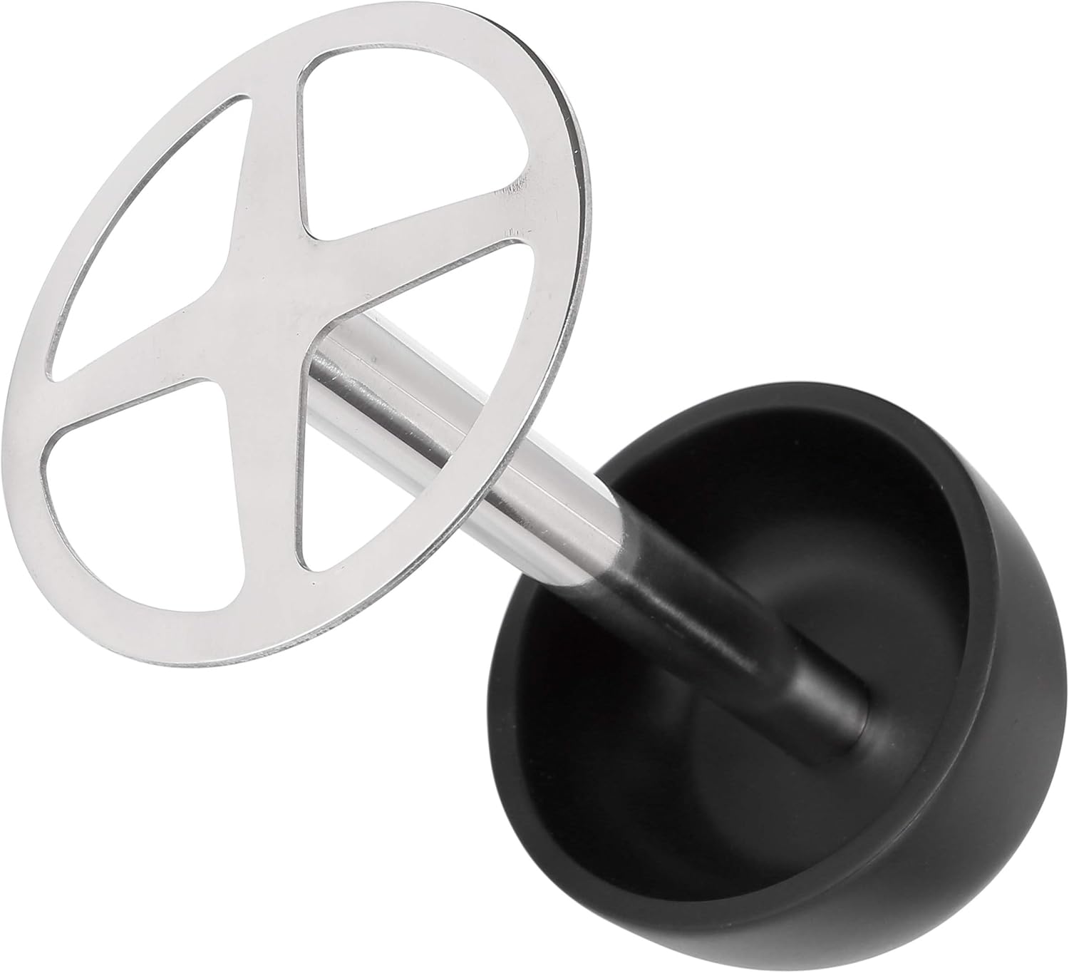 CozyCabin Toothbrush Holder Stand, for Razor, Bathroom Vanity Countertop, Stainless Steel Toothbrush Bathroom Organizer (Black)