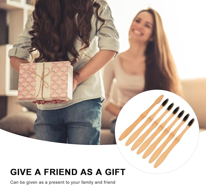 20 Pcs Biodegradable Toothbrushes with Soft Bristles Ergonomic Handle Portable Travel for Hotels Motels and Daily Use Organic Oral Care