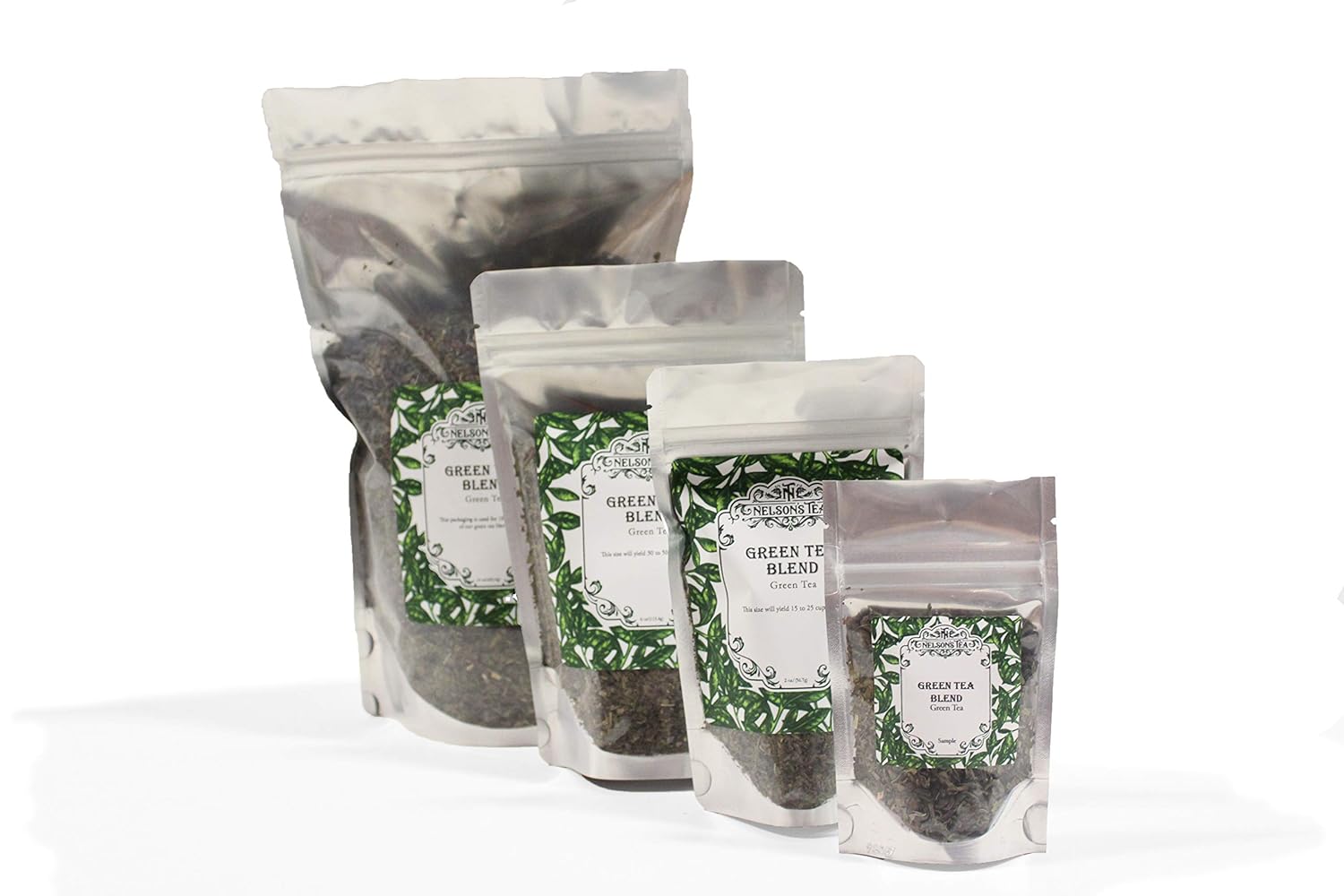 Nelson's Tea - Blackberry Mint - Black Loose Leaf Tea - Black tea, gunpowder tea, peppermint leaf, blackberry leaf, marigold petals, and sage (Sample 0.3 Oz)