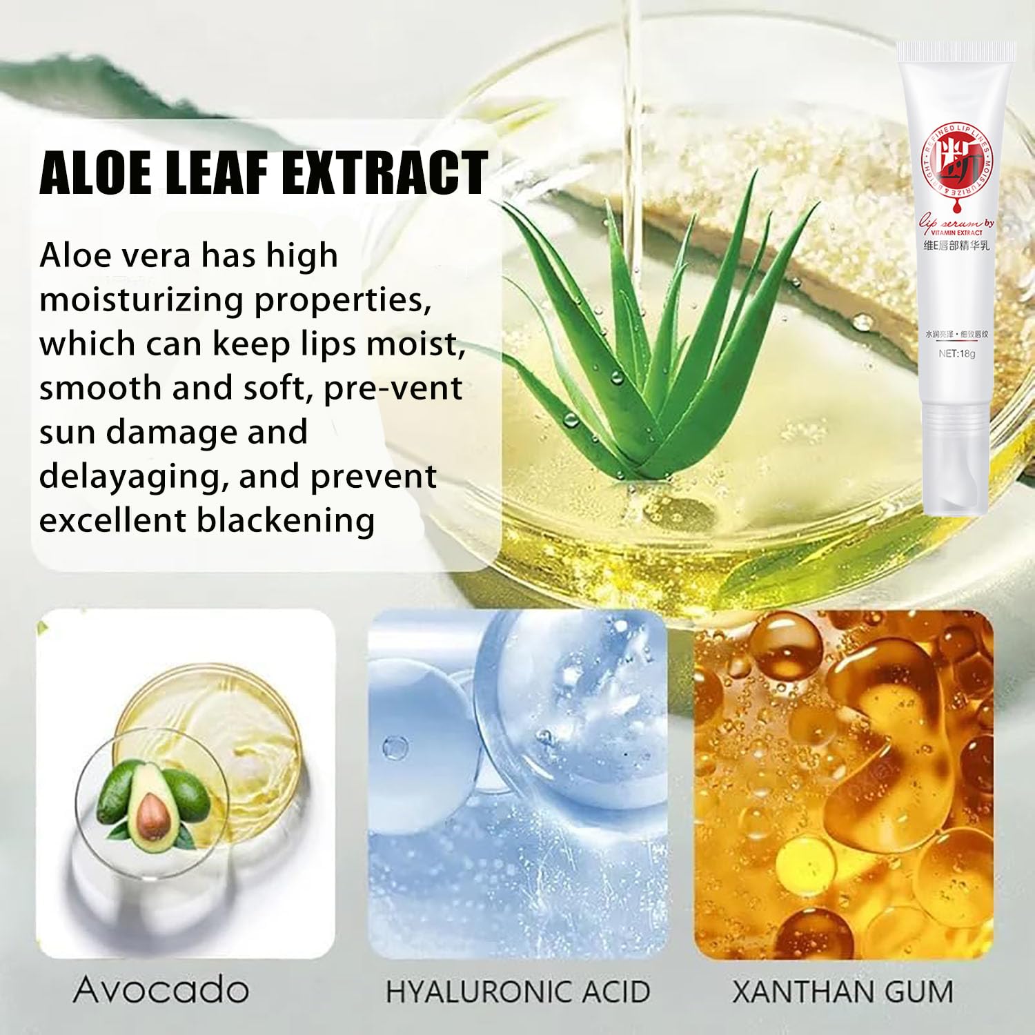 XIRUJNFD Lip Serum, Remove Dark Lips Pink Fresh Lightening Lips Treatment Lip Balm, Moisturizer Nourishing Essence Lips (1)