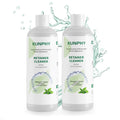 KUNPHY Ultrasonic Retainer Cleaner Solution Concentrate - 2 Pack Value Bundle, Professional Cleaning for Retainers, Dentures, Invisible Aligners, Mouth Guards, Removes Odors & Stains, 16 oz (Mint)