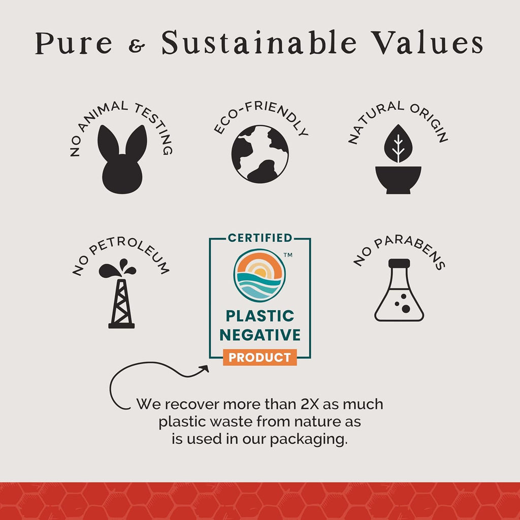 Natural Lip Balm - Organic & Natural Ingredients - Beeswax Based Moisturizing Lip Care Chapstick for Chapped Lips - Great Gift Idea - Farm & Bee - 0.15oz (Pack of 4 - Cherry)