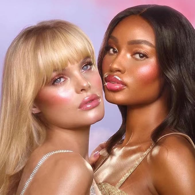 Hydrating Lip Oil, Big Brush Head Lip Glaze Shiny Transparent Lip Glow Oil, Nourishing & Fresh Clear Smooth Lip Care Plumping Lip Oil (# 03)