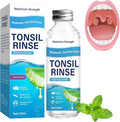Tonsil Stone Remover, Natural Oral Rinse Liquid wihout Alcohol, Tonsil Stone Mouthwash to Help Soothe Tonsils, Fight Bad Breath, 4 Fl Oz