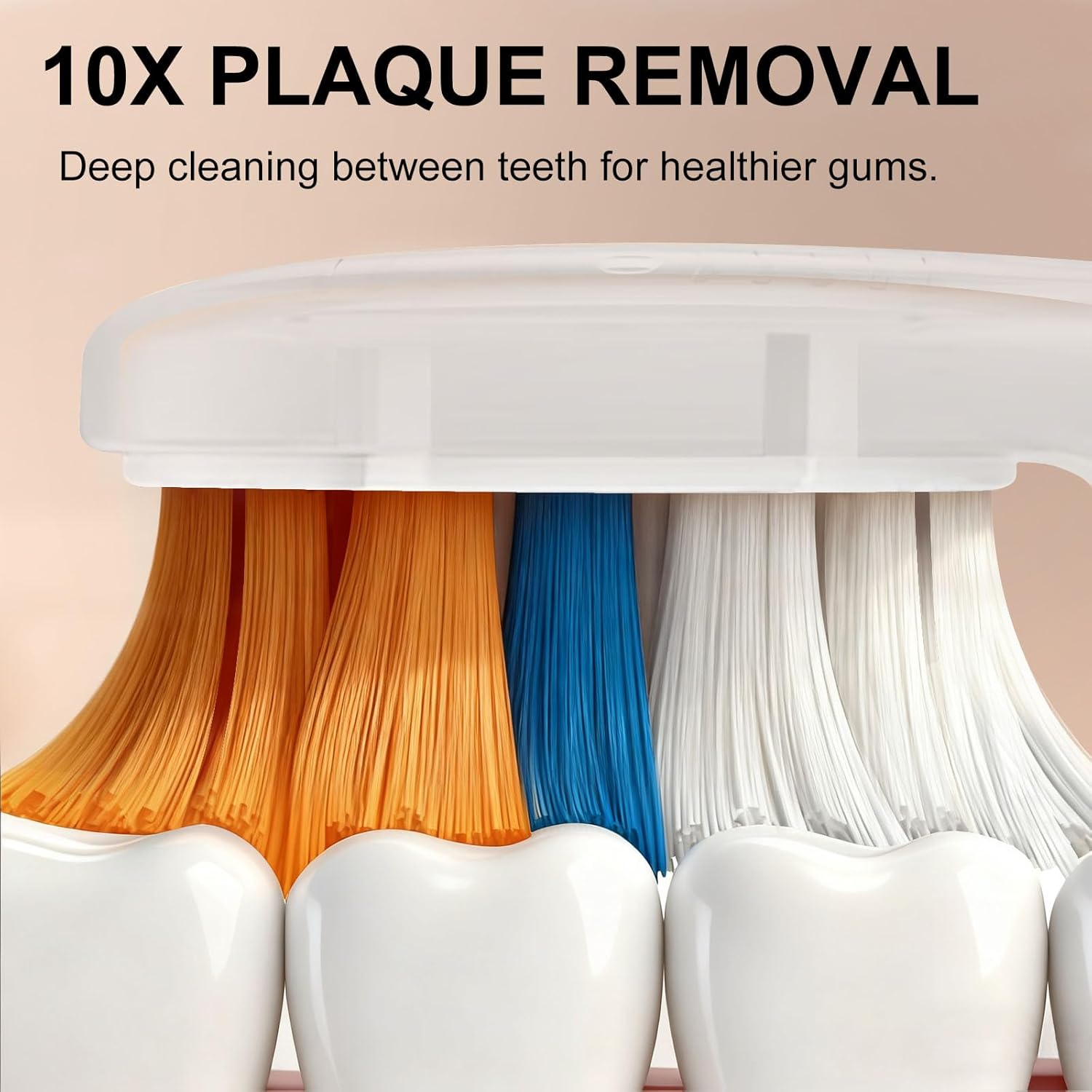 Replacement Toothbrush Heads for Sonicare Replacement Heads, Compatible with Phillips Sonicare Replacement Brush Head, Soft Dupont Bristles,Sensitive Gum Care, Advanced Plaque Removal, 8 Pack