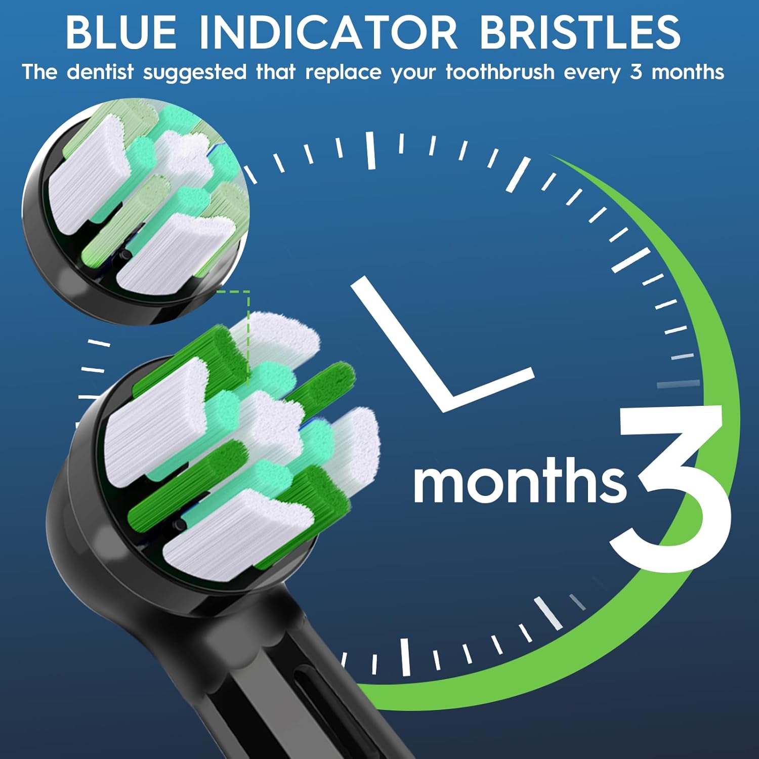 IO Replacement Heads Compatible with Oral B iO 2 3 4 5 6 7 8 9 10 Series Electric Toothbrush, 10 Pcs Brush Heads Compatible with Oral B for Teeth Clean (Black)