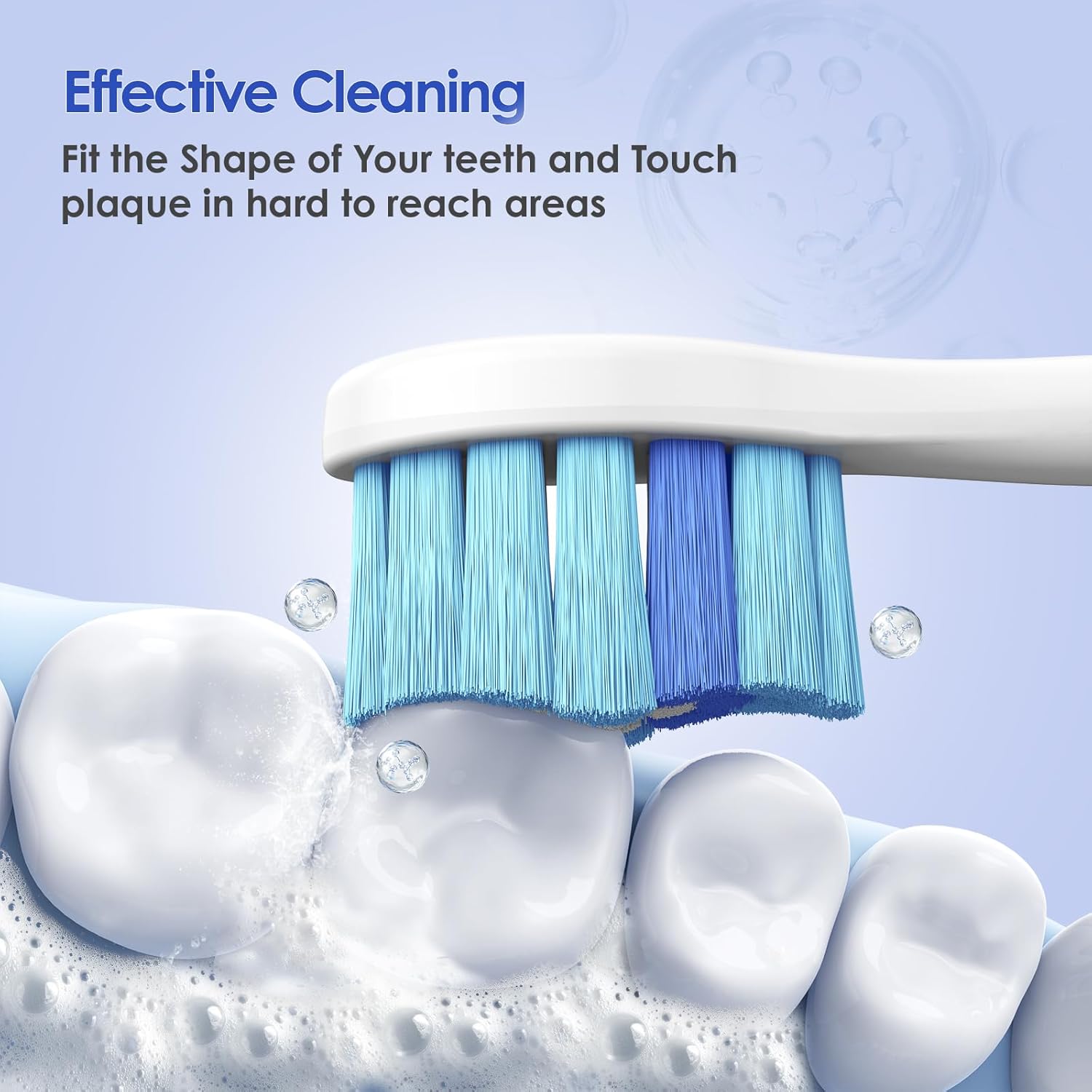 MRYUESG Replacement Toothbrush Heads Compatible with Philips Sonicare, 10 Pack, Electric Tooth-Brush Replacement Heads Compatible with Phillips,5 Green 5 Blue