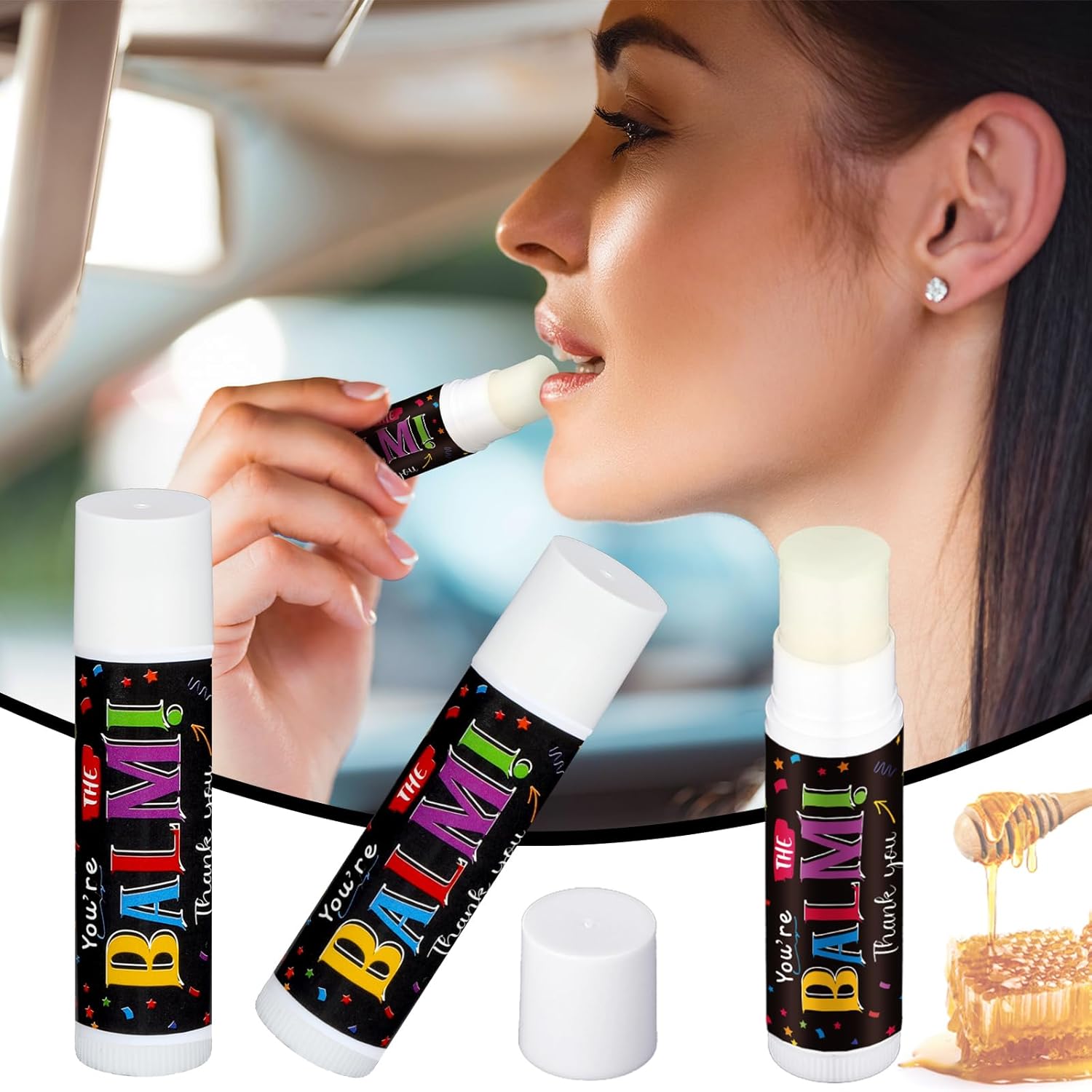 Christmas Appreciation Gifts Bulk Lip Balms Employee Team Appreciation Thank You Gifts Party Favors Stocking Stuffers for Xmas Nurse Teachers Volunteers Coworkers Staff(150 Pack)