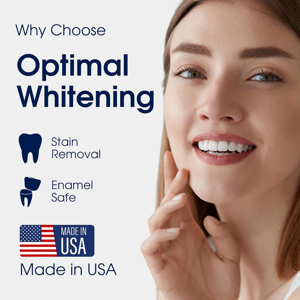 Teeth Whitening Strips for Sensitive Teeth | 14-Day Full Treatment Whitening Kit | Fast-Acting Whitening | Removes Tough Stains | Easy to Use, Comfortable Fit | Self Care & Personal Care Products