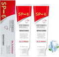 2 Pcs SP-6 Probiotic Whitening Toothpaste, Fresh Breath Deep Cleaning Care Gum Health.