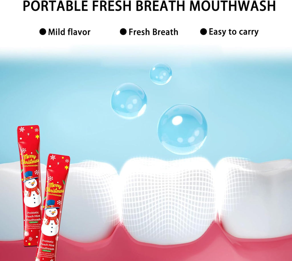 60PCS Travel Size Mouthwash,Portable Mini Mouthwash,Long-Lasting Freshness Travel Mouth Wash for Oral Care A56