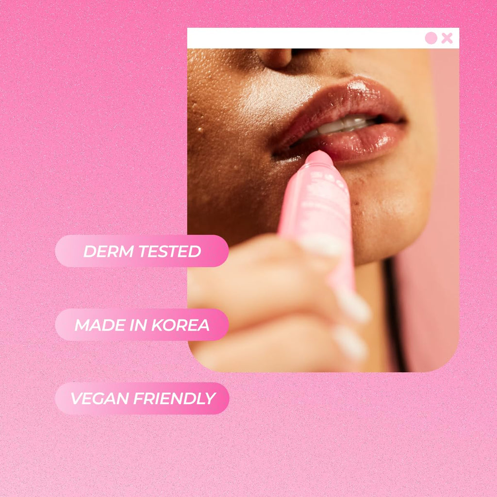 Vitamasques Overnight Lip Mask - Hydrating Vanilla Lip Balm Moisturizer with Vitamins & Natural Oil Hydrates, Nourishes & Plumps Lips Area - Korean Skin Care Lip Care Products (Pack of 3)