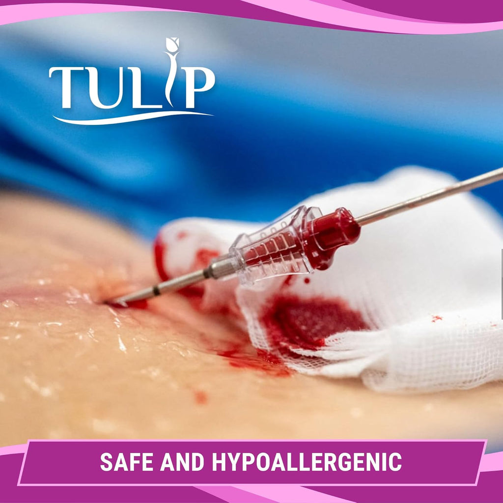 200 Gauze Pads 2x2-4-Ply Non Woven Gauze Sponges - Non Sterile Dental Gauze & Esthetic Wipes - Soft All Purpose Medical Gauze Squares for First Aid Kit, Surgical, Wound Dressing by Tulip