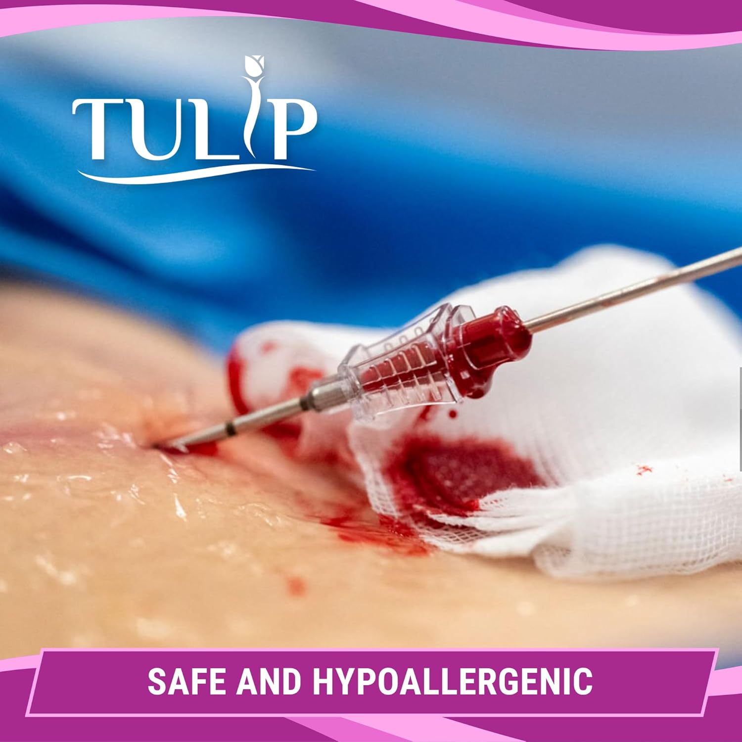 200 Gauze Pads 2x2-4-Ply Non Woven Gauze Sponges - Non Sterile Dental Gauze & Esthetic Wipes - Soft All Purpose Medical Gauze Squares for First Aid Kit, Surgical, Wound Dressing by Tulip