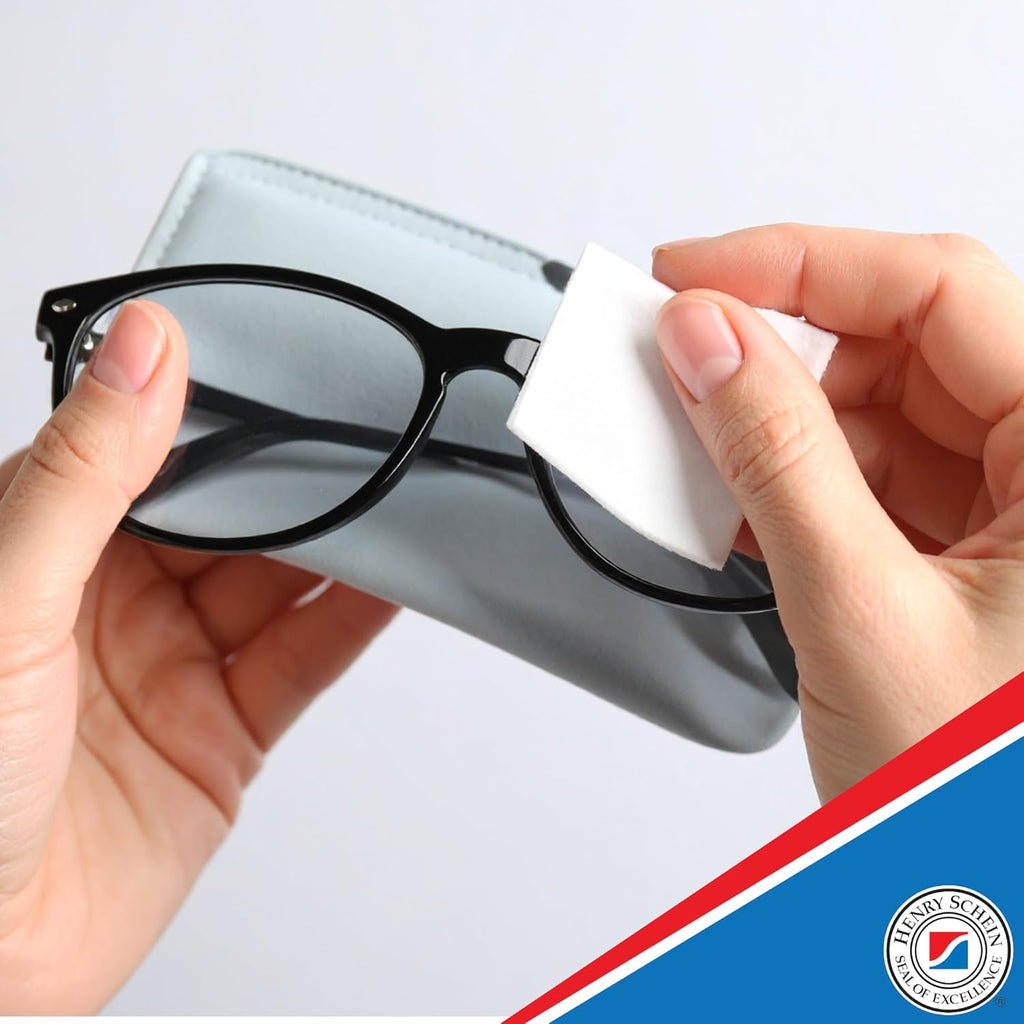 Henry Schein Large Alcohol Prep Pads (200/Box) - 70% Isopropyl Alcohol Wipes, Individually Wrapped - 2 ply, Textured - Skin Prep Alcohols Swabs - Sterile Pads