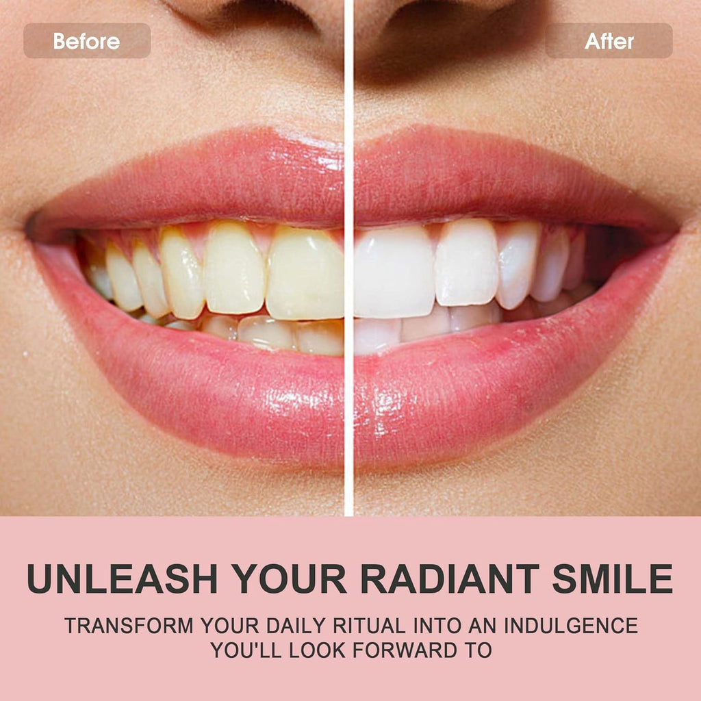 Hotluck Niacinamide Whitening Toothpaste - Brightening, Stain Removal, Freshening Breath - Deep Gentle Cleaning Tooth Paste, Boosting Gum Health, Mint & Peach 3.53oz