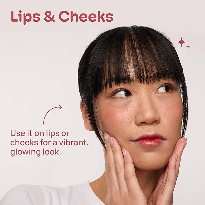 MIXIK Juicy Lip Tint, Hydrating Water-Based Lip Stain and Tint that feels light and fresh for Dewy and Radiant lips, Formulated with Blue Agave Extract for long lasting Moisturizing (Spiced Sangria)