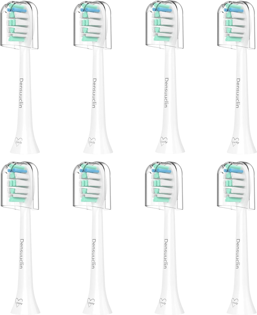 Replacement Toothbrush Heads for Philips Sonicare Replacement Heads, Replacement Brush Head Compatible with Phillips Sonicare Electric Toothbrush, 8 Pack