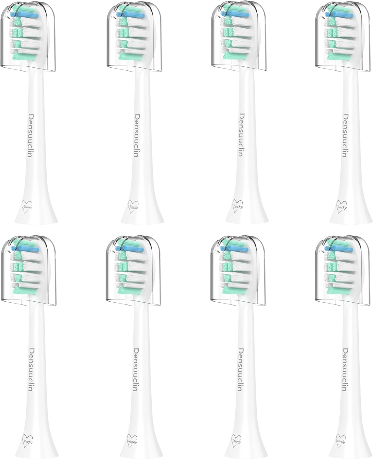 Replacement Toothbrush Heads for Philips Sonicare Replacement Heads, Replacement Brush Head Compatible with Phillips Sonicare Electric Toothbrush, 8 Pack