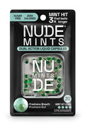 NUDE MINTS | Dual Action Liquid Capsules | Mouth Watering Mint - Lasts 3X Longer - 3X Stronger - Extreme Bad Breath Treatment For Adults - Sugar Free, 0 Calorie - Spearmint - 10 Pack - 300 Capsules
