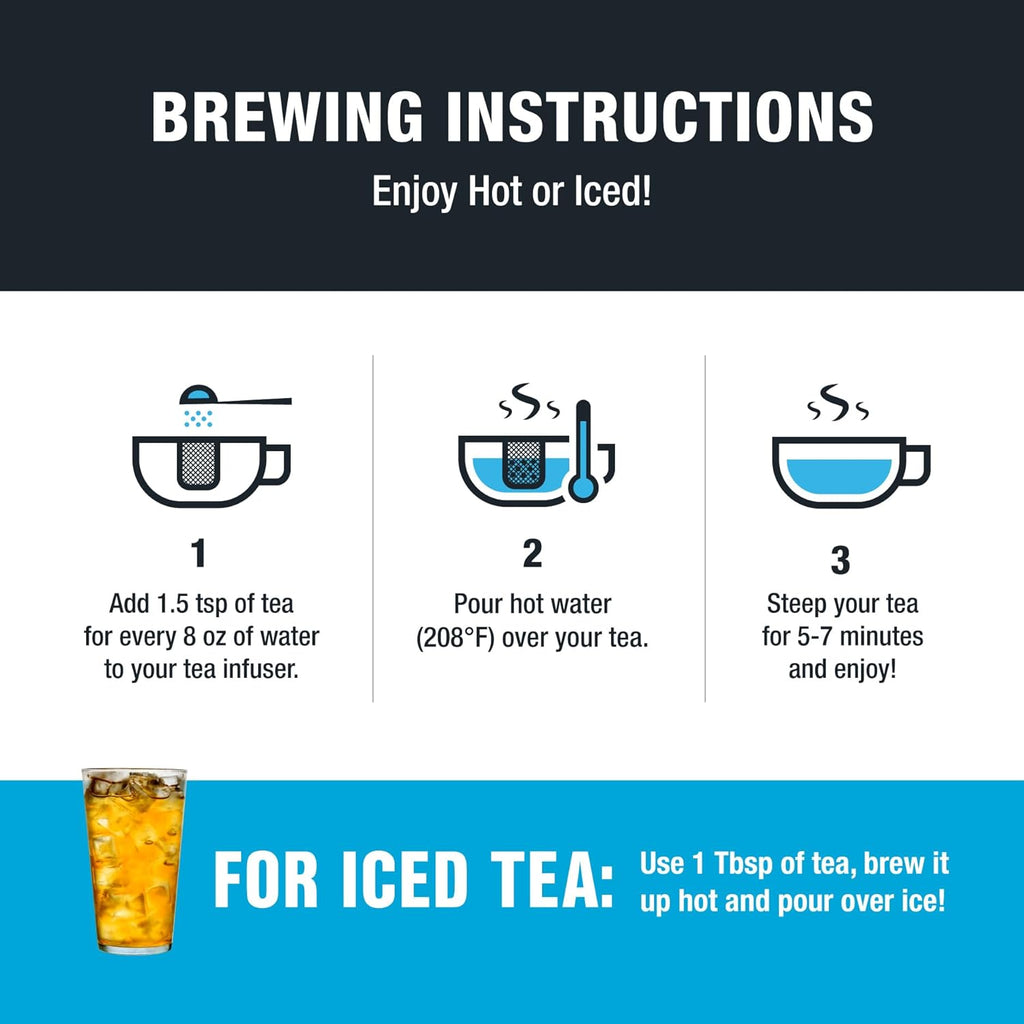 Tiesta Tea Cocoa Mint Chill Loose Leaf Tea, Chocolate Peppermint Herbal Rooibos Blend, Non-Caffeinated, Real Fruit, Herbs, Spices, Hot or Iced Brew, Makes Up to 25 Cups, Resealable Pouch, 1.5 Ounce