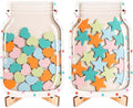 2 Pack Magnetic Reward Jar with Star & Heart, Star Jar Reward System for Kids, Reward Home Kids Incentive Good Home Training for Boys Girls