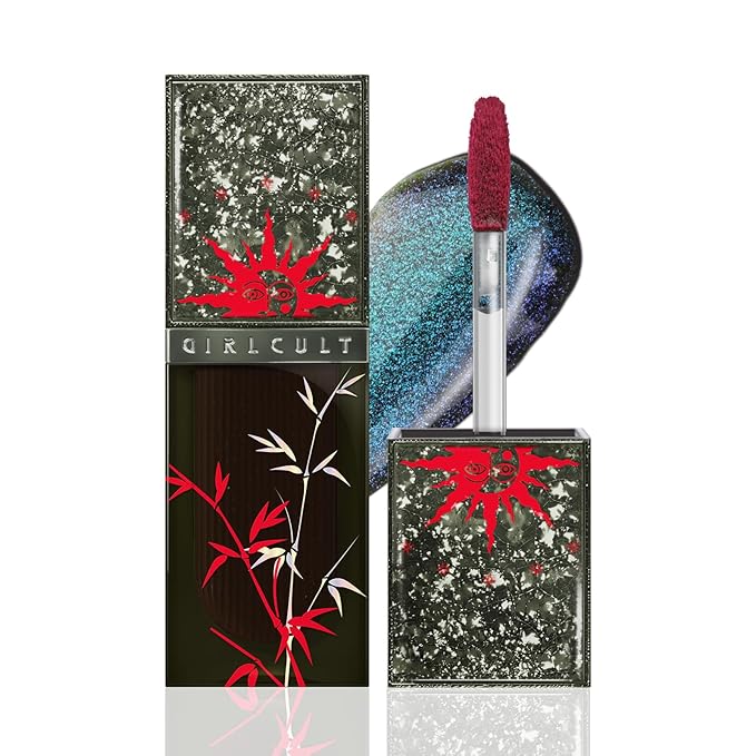 GIRLCULT Glass Shine Lip Gloss – Non-Sticky Hydrating Lip Stain with High-Shine Glossy Finish, Long-Lasting Lightweight Formula, Moisturizing & Comfortable Wear for Plump Lips (J76)