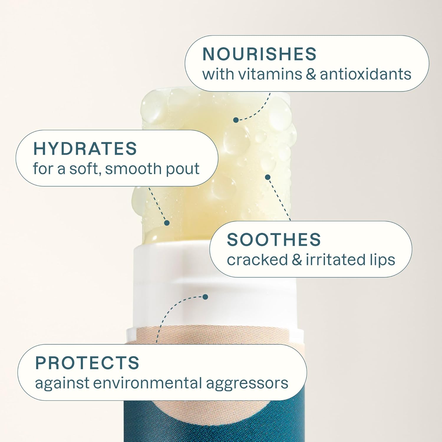 Cliganic Organic Lip Balm Set - 6 Tropical Flavors - 100% Natural Moisturizer for Cracked & Dry Lips (Pack of 2)