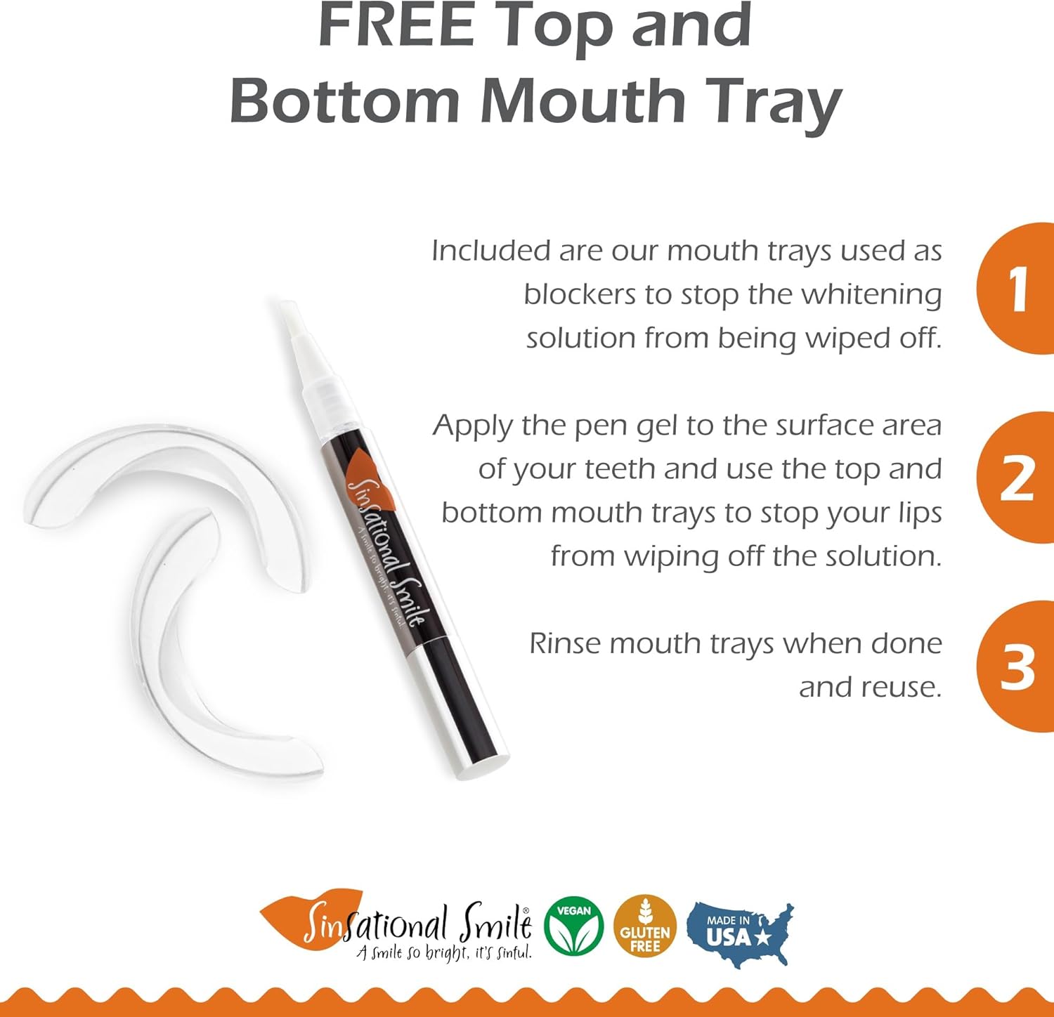 Teeth Whitening Pen, Up to 60 Treatments - Safe, Fast, Simple, Effective, Removes Stains, No Sensitivity, Enamel Safe, for Sensitive Teeth & Gums