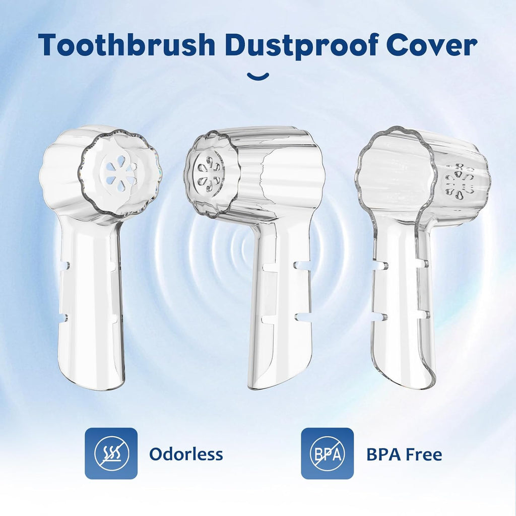 Fit for Oral B Toothbrush Cover Compatible with Oral iO 3|4|5|6|7|8|9|10 Series Electric Toothbrush Head Covers Gentle Care Toothbrush Heads Protector Cap10 Pcs