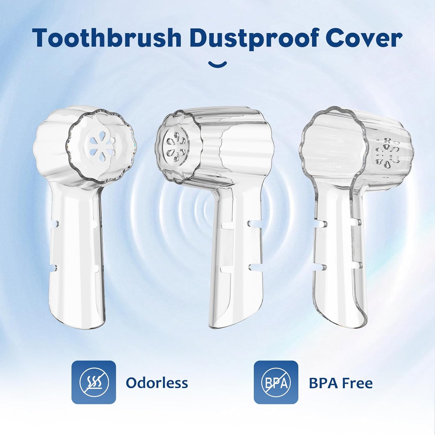 Fit for Oral B Toothbrush Cover Compatible with Oral iO 3|4|5|6|7|8|9|10 Series Electric Toothbrush Head Covers Gentle Care Toothbrush Heads Protector Cap10 Pcs