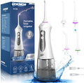 Water Flosser Cordless Teeth Pick: Portable Adults Dental Oral Irrigator for Travel Flossers Cleaning Picks 300ML