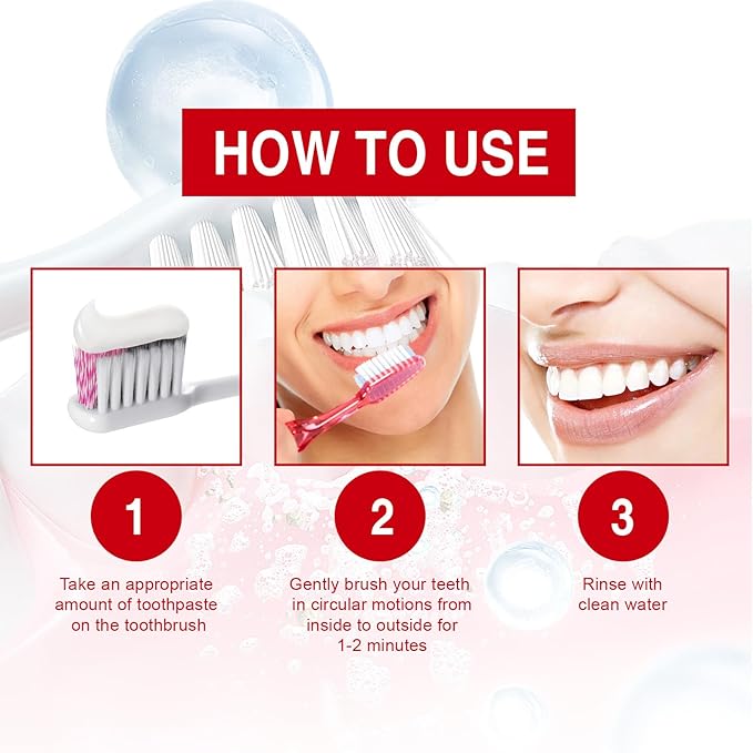 2 Pcs Sp-6 Probiotic Ultra Whitening Toothpaste, Sp 6 Toothpaste, Deep Cleaning Care, Stain Removing, Fresh Breath.