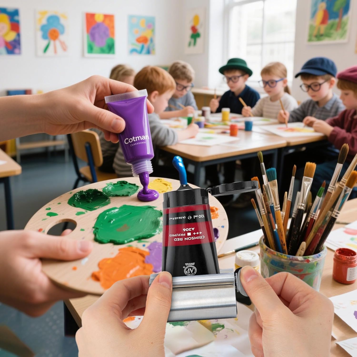 LOVEINUSA Toothpaste Tube Squeezer Dispenser, 1PCS Toothpaste Roller Squeezer Tool Metal Stainless Steel Tooth Paste Holder for Bathroom, Silver