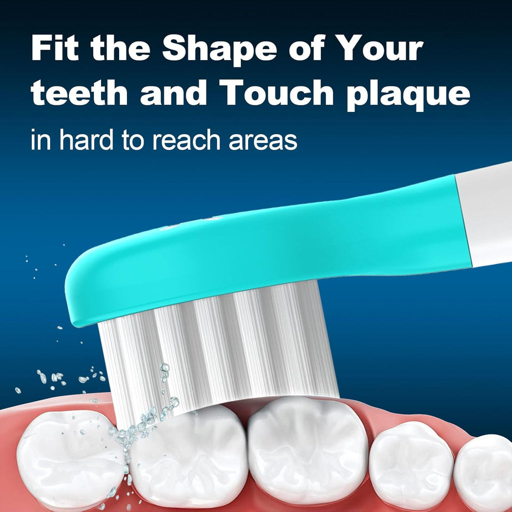 Kids Replacement Toothbrush Heads 10 Pack for Philips Sonicare Electric Toothbrush Soft Brush Head for Child 3-7 for Boy Girl,Blue