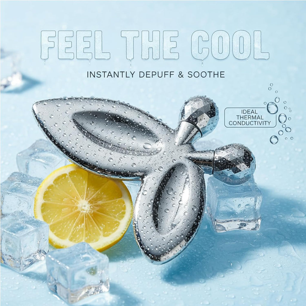 Stainless Steel Gua Sha Facial Tools,3D Butterfly Facial Roller for Women,2-in-1 Guasha Tool for Face Eye Skin Tightening,Body Gua Sha Tool for Lymphatic Drainage&Acupressure