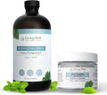 Living Well with Dr. Michelle Remineralizing & Whitening Bundle | Hydroxyapatite Tooth Powder & Cool Mint Mouthwash