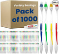 1000 Toothbrushes Bulk Wholesale Quantity Standard Size, Dental Care Toiletries, Medium Soft Bristles, Individually Wrapped, Homeless Care, Disposable Use, Hotels, Travel,