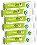 Herbodent® NEEM 7 in 1 Toothpaste-6.53Oz Pack of 6 | Organic Herbs-Neem, Black Seed & Xylitol for Anti Cavity, Cardamom & Mint for Freshness, Baking Soda for Great Cleaning-No Fluoride & No Paraben