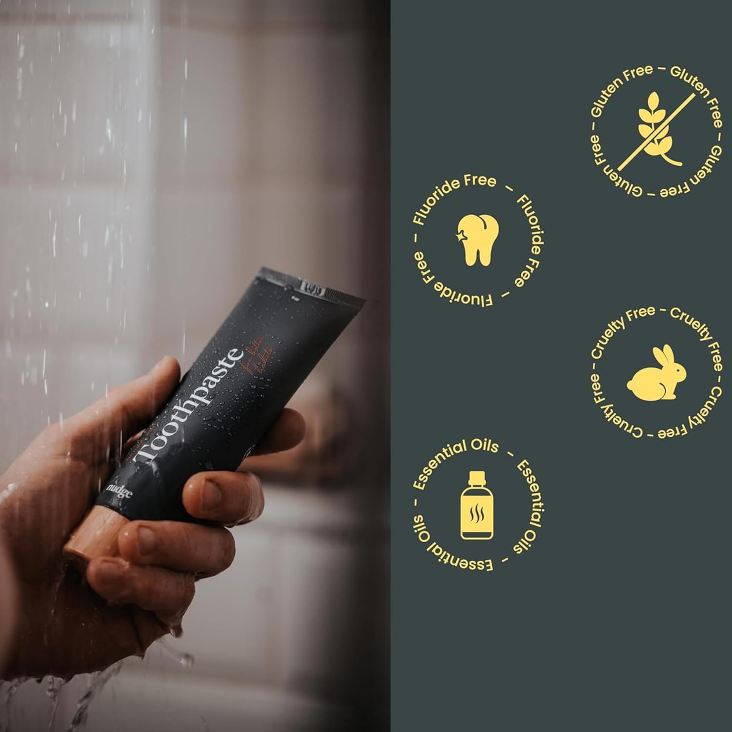 Nudge 10% Nano Hydroxyapatite Toothpaste, Remin+ Formula with Vitamin E, Fluoride-Free, SLS-Free, Helps Remineralize Enamel, Supports Dry Mouth Relief and Sensitive Teeth, Orange, 4 oz