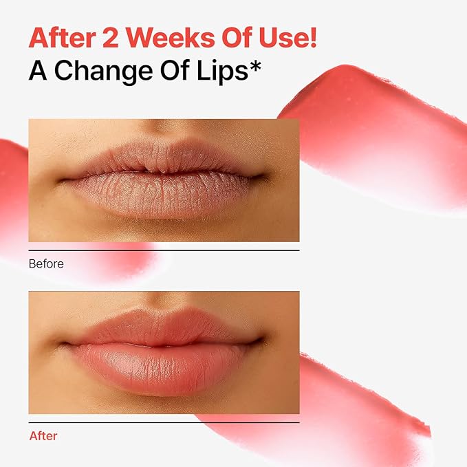 Dr.Different Retinal Lip Balm Tinted, Anti-Wrinkle Lip Treatment with Deep Hydration & Long-Lasting Moisture, K-Skincare made by Korean Dermatologist, 0.14oz