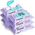 Freestyle Soft Jumbo Baby Wipes, Hypoallergenic and Unscented, Water-Based Wet Wipes for Babies, Finely Suited for Sensitive Skin, Thick & Oversized, Pack of 6, 72 Wipes Per Pack