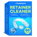 Retainer Cleaner (60 Tablets), Denture Cleaning Tablets, Powerful Cleaning Agents Odor Neutralizing, Odor-Free With a Pleasant Minty Scent, Versatile For All Dental Appliances
