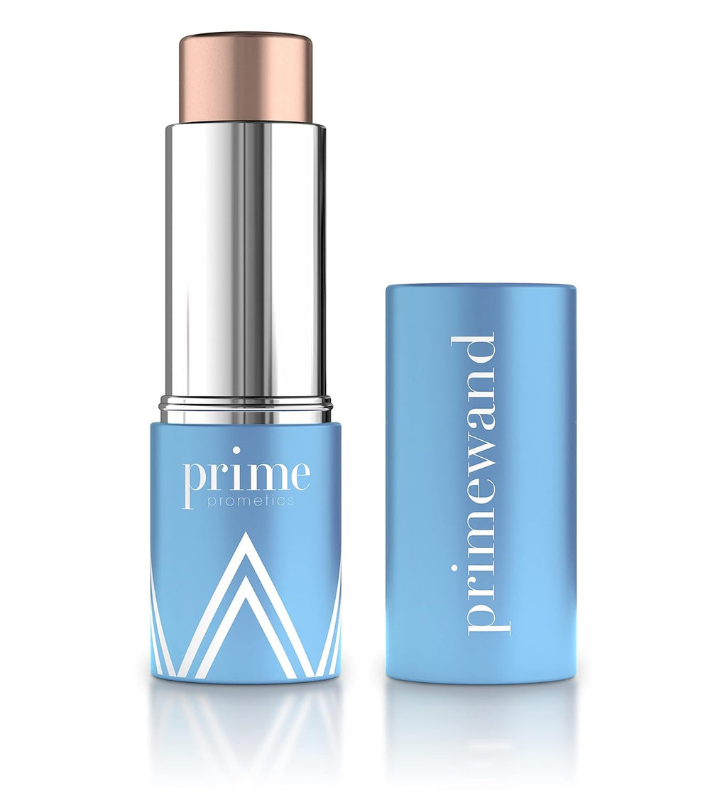 Prime Prometics PrimeWand Pearl Stunning & Natural Pro-Age Makeup Highlighter Stick for Mature Women Infused With Pearl Extract