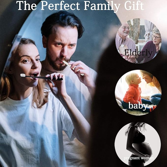 12PCS Extra Soft Toothbrush Adult Teen Manual Micro Nano Toothbrushes 20,000 Bristles for Sensitive Gums Fragile Teeth Oral Gum Recession