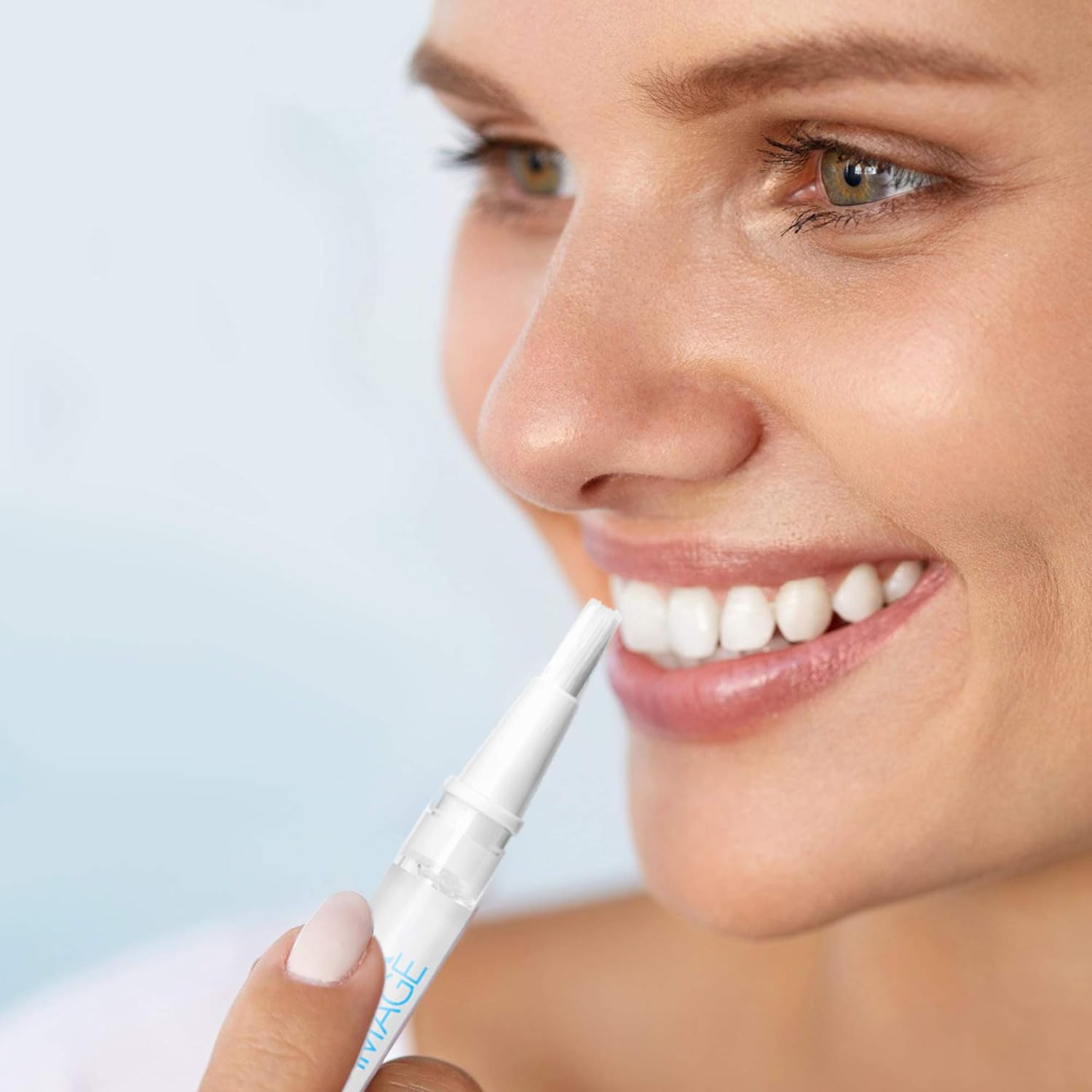 Mini Togo Teeth Whitening Pen 10 Pack, Erases Teeth Stains and Strengthens Enamel, Restorative Serum Gel That Reverses Enamel Damage from Bleaching On The Go for Up to 150 Applications