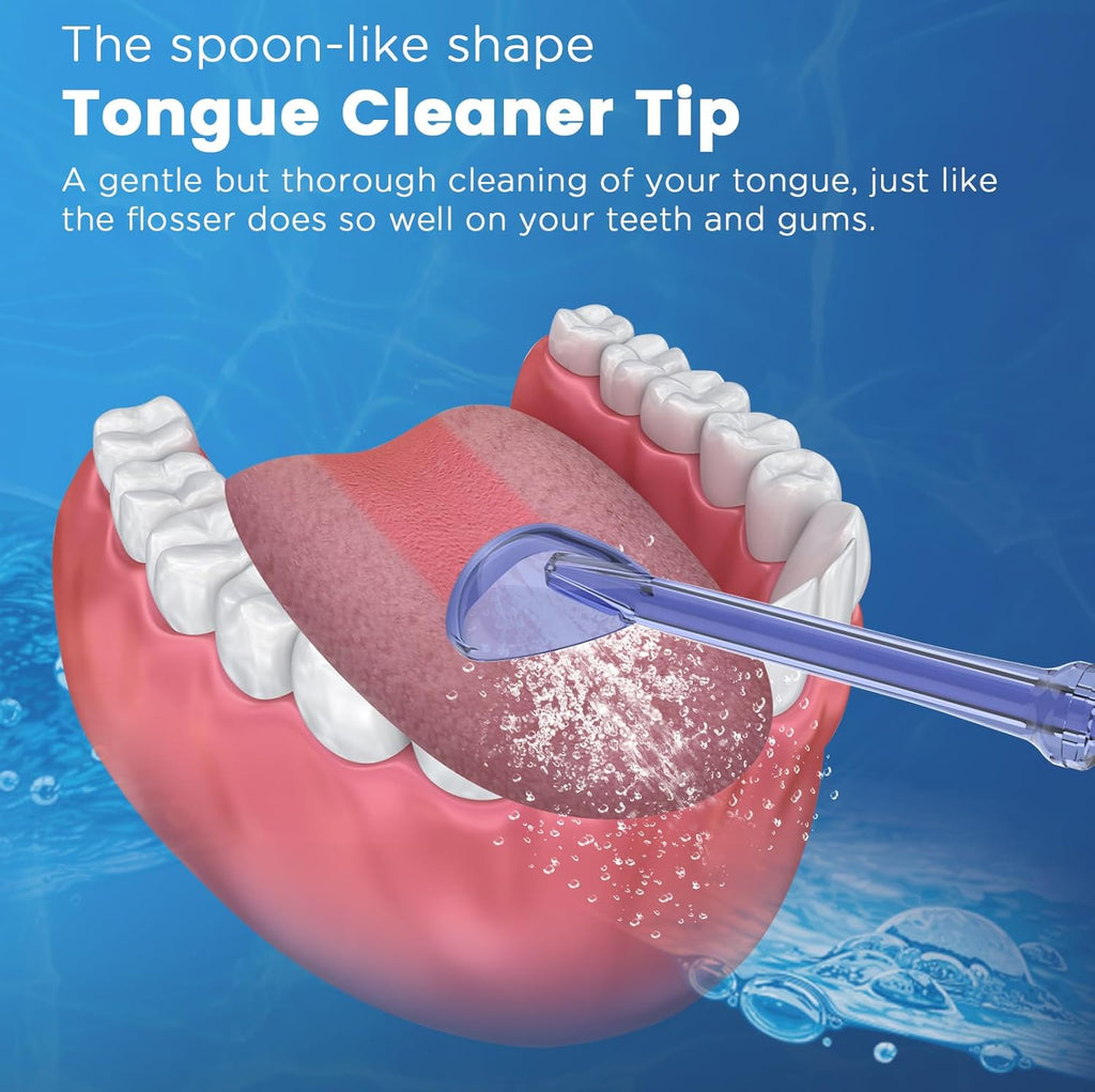 12PCS for Waterpik Replacement Heads, Replacement Picks Water Flosser Replacement Tips for Water Pik(6 Classic Jet Tips + Other 6 Different Tips)