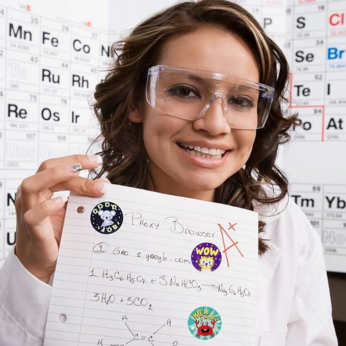 2000Pcs Reward Stickers, 4Rolls Animal Styles Teacher Motivational Sticker for School Classroom Supplies