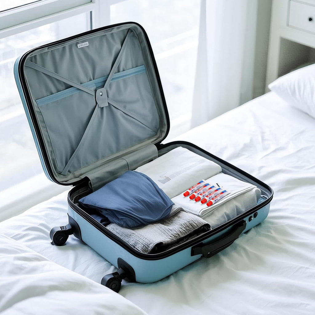 Toothpaste Bulk Travel Size, Disposable Small Travel Portable Mini Compact Pocket Size Toothpaste for Bad Breath, Vacation/Hotel/Camping Shelter/Homeless/Nursing Home/Charity 0.35 oz/ 10g (60 Tubes)