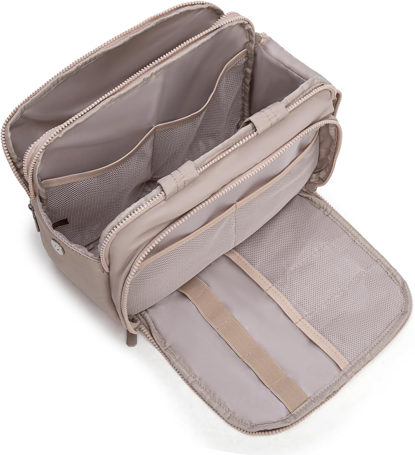 Montana West Travel Toiletry Bag Large Capacity Travel Bags Soft Makeup Organizer Lightweight Puffy Cosmetic Bag with Waterproof Compartment